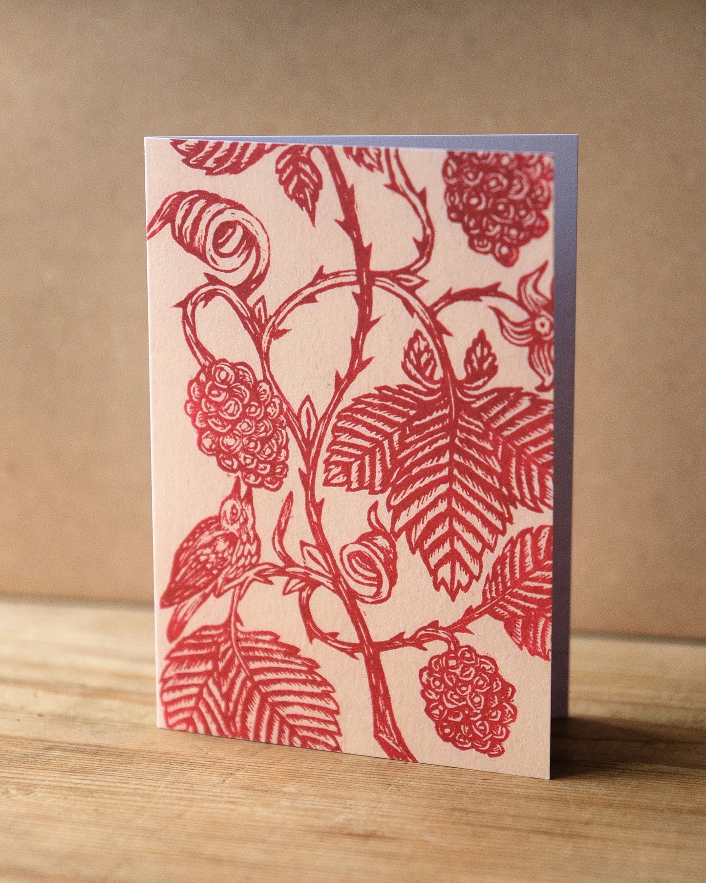 Blackberry Tangle Greetings Card