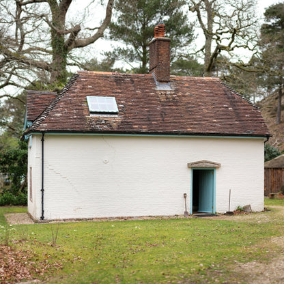 Clouds Hill Now, Then, and Before - T.E. Lawrence's Cottage Lino Print