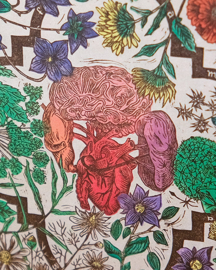 Eucrasia Herbal Medicine Greetings Card