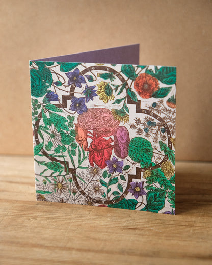 Eucrasia Herbal Medicine Greetings Card