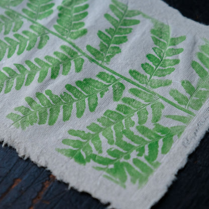 Polypodium Fern - Botanical Monoprint