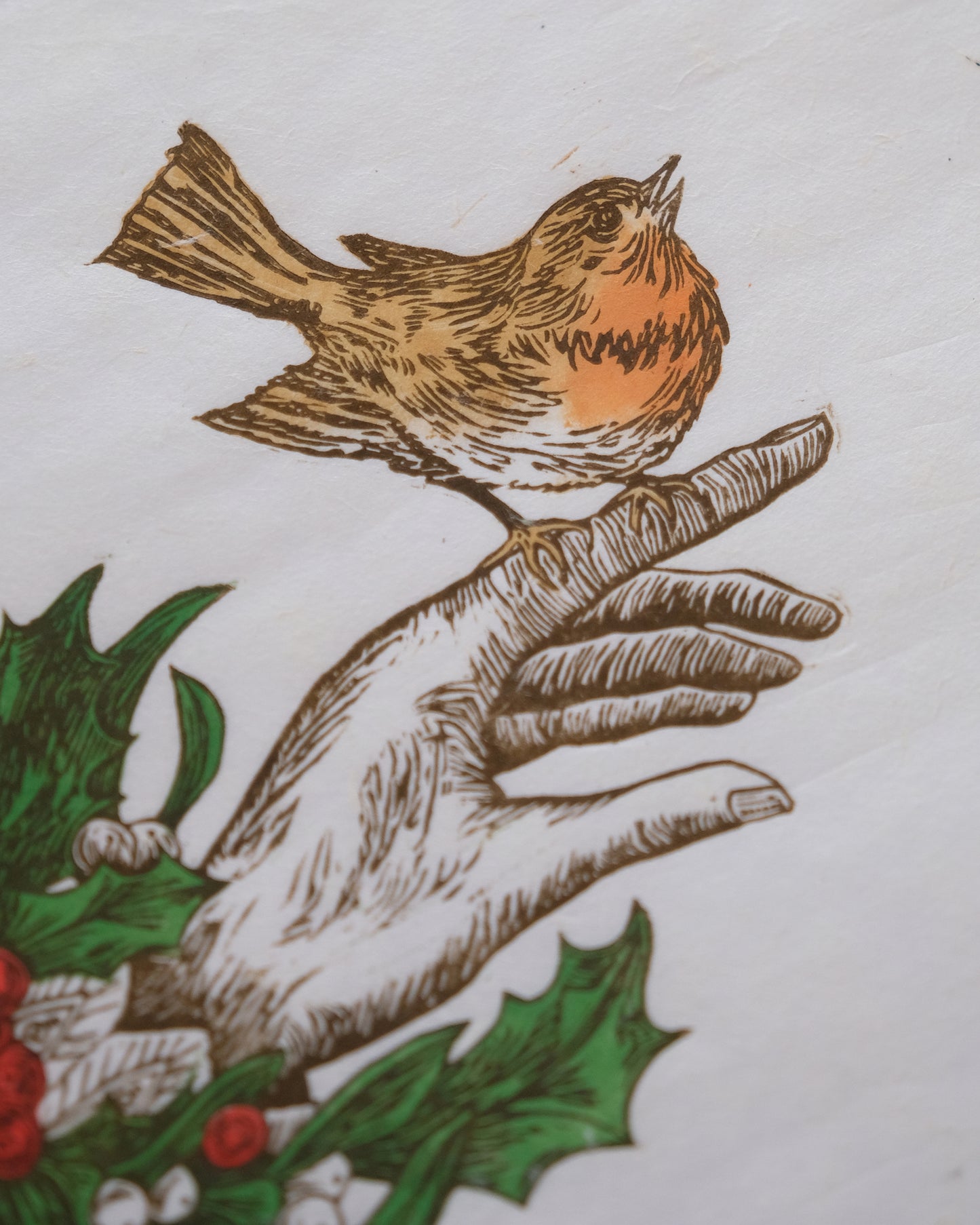 Wintersong - Lino Print